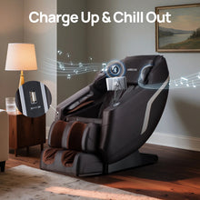 Load image into Gallery viewer, BOSSCARE Full Body Shiatsu Recliner Massage Chair Zero Gravity with USB and Heated - for Muscle Relief Home/Office Use (Brown)