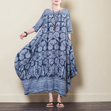 Load image into Gallery viewer, Cotton Linen Vintage Dress