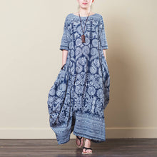 Load image into Gallery viewer, Cotton Linen Vintage Dress