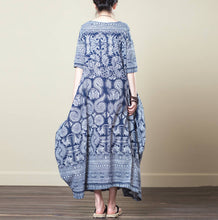 Load image into Gallery viewer, Cotton Linen Vintage Dress