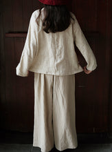 Load image into Gallery viewer, SOOMODA Women Vintage Shirt Stand Button Chinese Style