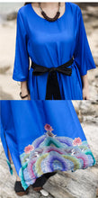 Load image into Gallery viewer, SOOMODA Vintage Autumn Woman Dress