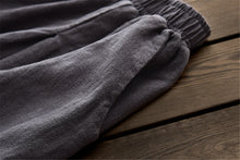Load image into Gallery viewer, SOOMODA Cotton Linen Loose Soft Women's Pant
