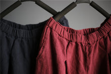 Load image into Gallery viewer, SOOMODA Women Harem Pants Elastic Waist