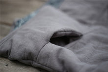 Load image into Gallery viewer, SOOMODA Cotton Linen Women Solid Color Parkas Coats