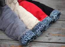 Load image into Gallery viewer, SOOMODA Cotton Linen Women Solid Color Parkas Coats