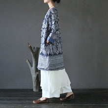 Load image into Gallery viewer, SOOMODA Women Vintage Cotton Linen Trench Coat