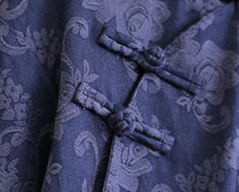 Load image into Gallery viewer, SOOMODA Women Cotton Linen Dress Jacquard Vintage