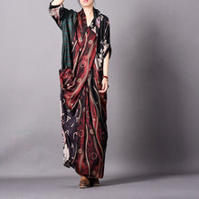 Load image into Gallery viewer, SOOMODA Spring Summer Patchwork Printed Dress