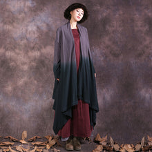 Load image into Gallery viewer, SOOMODA Cotton Linen Trench Coats Vintage Cardigan