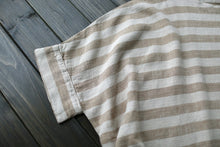 Load image into Gallery viewer, SOOMODA Vintage Batwing Sleeve Striped Dress