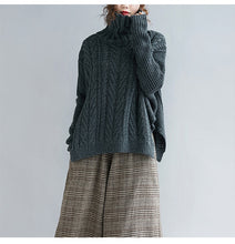 Load image into Gallery viewer, SOOMODA New Casual Korean Loose Turtleneck Autumn Winter