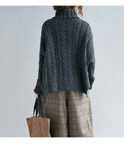 Load image into Gallery viewer, SOOMODA New Casual Korean Loose Turtleneck Autumn Winter