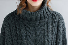 Load image into Gallery viewer, SOOMODA New Casual Korean Loose Turtleneck Autumn Winter
