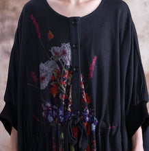 Load image into Gallery viewer, SOOMODA Women Plus SIze Printed Bat Sleeve Dress