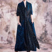 Load image into Gallery viewer, Irregular Patchwork Retro Dress Loose