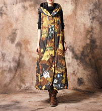 Load image into Gallery viewer, SOOMODA Women Winter Hooded Sleeveless Long Coat