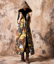 Load image into Gallery viewer, SOOMODA Women Winter Hooded Sleeveless Long Coat