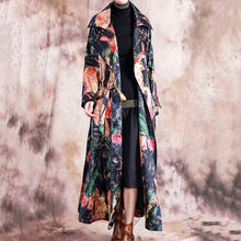 Load image into Gallery viewer, SOOMODA Women Autumn Printed fashion Trench Coat