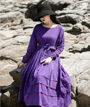 Load image into Gallery viewer, SOOMODA 2019 New Autumn Clothes Vintage Dress