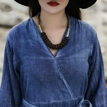 Load image into Gallery viewer, SOOMODA Vintage 2019 New Autumn Dress Loose