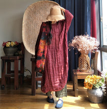 Load image into Gallery viewer, SOOMODA Autumn Dress Plus Size Women Cloths Vintage