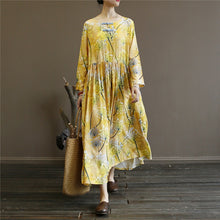 Load image into Gallery viewer, SOOMODA Chinese Style Shirt Dress For Women