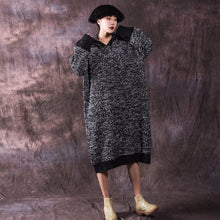 Load image into Gallery viewer, SOOMODA Hooded Pullover Sweaters Vintage Patchwork