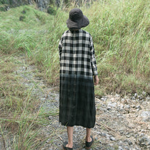 Load image into Gallery viewer, SOOMODA Full Sleeve Vintage Loose Women Dress