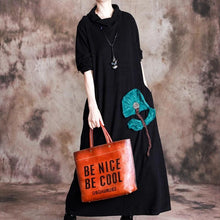 Load image into Gallery viewer, SOOMODA Women Loose Patchwork Bottoming Dress