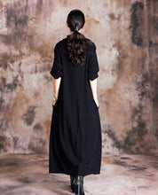 Load image into Gallery viewer, SOOMODA Women Loose Patchwork Bottoming Dress