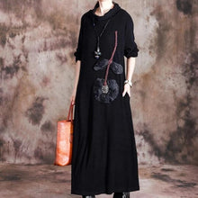 Load image into Gallery viewer, SOOMODA Women Loose Patchwork Bottoming Dress