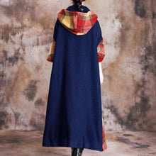 Load image into Gallery viewer, SOOMODA Women Winter Hooded Woollen Coat Outerwear