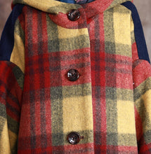 Load image into Gallery viewer, SOOMODA Women Winter Hooded Woollen Coat Outerwear