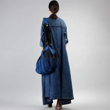 Load image into Gallery viewer, SOOMODA Plus Size Loose Irregular Patchwork Trench Coat