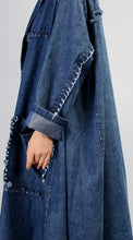 Load image into Gallery viewer, SOOMODA Plus Size Loose Irregular Patchwork Trench Coat