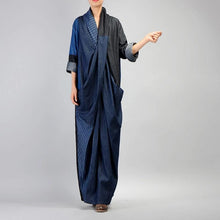 Load image into Gallery viewer, Women Autumn Denim Patchwork Pencil Dress