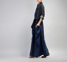 Load image into Gallery viewer, Women Autumn Denim Patchwork Pencil Dress