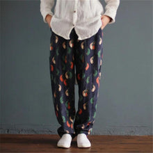 Load image into Gallery viewer, SOOMODA Women Trouser Print Bird Loose
