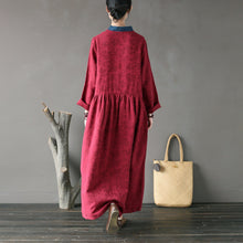 Load image into Gallery viewer, SOOMODA New Vintage V-Neck High Waist Robe