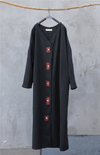 Load image into Gallery viewer, SOOMODA Cotton Linen Trench Vintage Button Coats