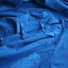 Load image into Gallery viewer, SOOMODA Linen Long Sleeve Hooded Trench Coat