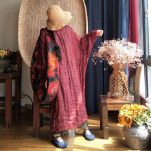 Load image into Gallery viewer, SOOMODA Autumn Dress Plus Size Women Cloths Vintage
