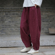 Load image into Gallery viewer, SOOMODA Women Harem Pants Elastic Waist
