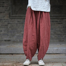 Load image into Gallery viewer, SOOMODA Women Harem Pants Elastic Waist