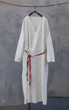 Load image into Gallery viewer, SOOMODA Vintage Trench Cotton Linen Coat