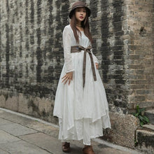 Load image into Gallery viewer, SOOMODA Maxi Dress 2019 New Spring Loose Solid