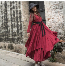 Load image into Gallery viewer, SOOMODA Maxi Dress 2019 New Spring Loose Solid